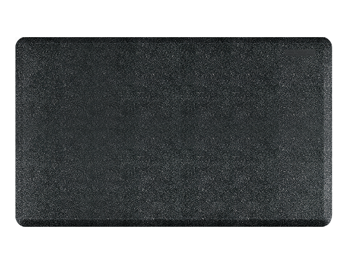 Overhead shot of a 5ft by 3ft mosaic onyx Supreme mat.