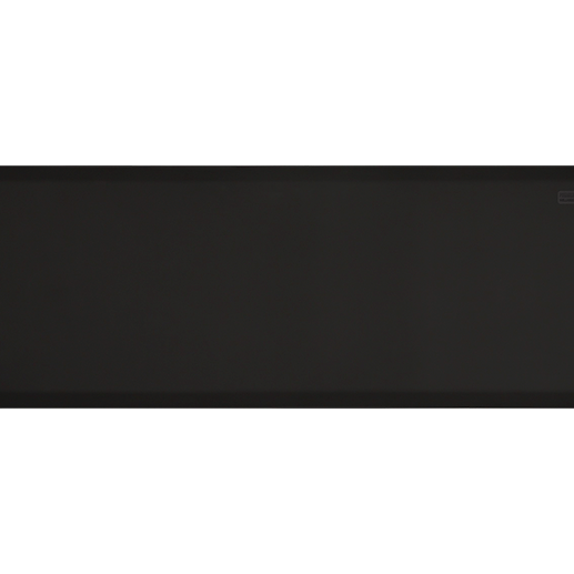 Overhead shot of a 6ft by 2ft black Supreme mat.