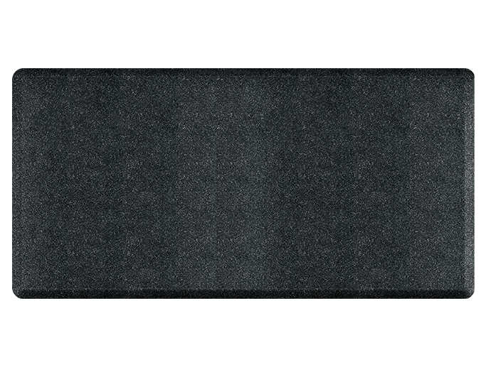 Overhead shot of a 6ft by 3ft mosaic onyx Supreme mat.
