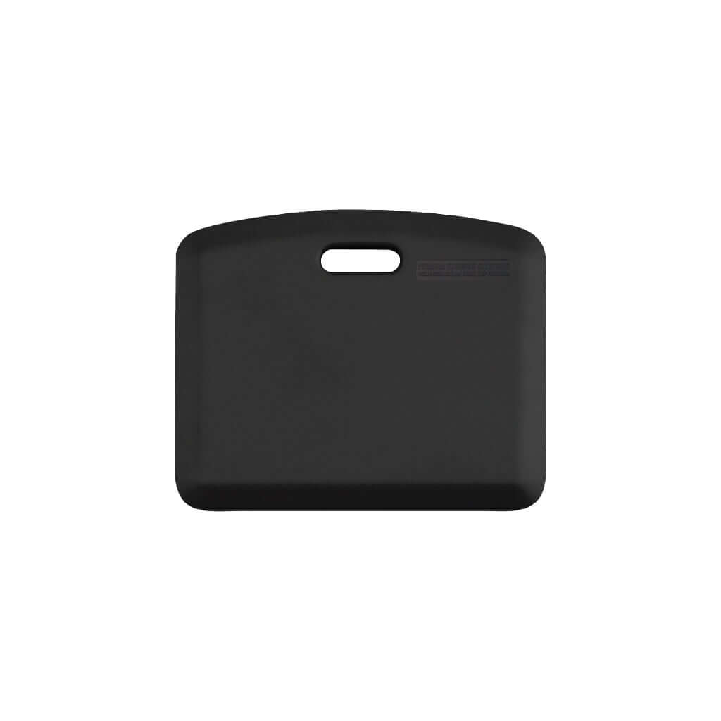 MobileMats Collection - Black portable mat for comfort, support, and convenience while traveling or working.